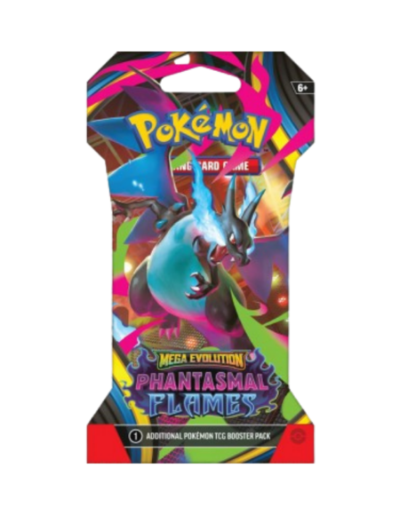 Pokemon Mega Evolutions Phantasmal Flames Sleeved Booster - ENG