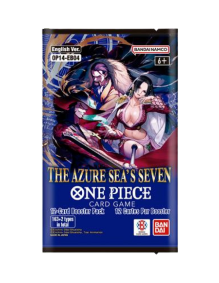 One Piece Card Game - Display Booster OP-14 - The Azure Sea's Seven (ENG) - Back