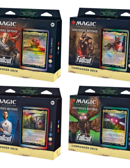 Box Commander Deck - Fallout (4 Mazzi) - Eng