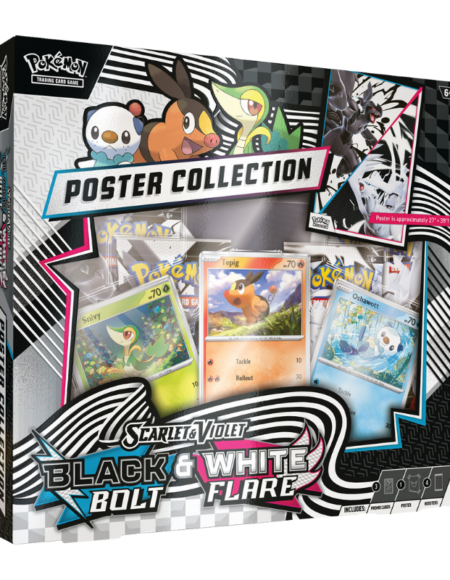 Pokemon Poster Collection Black Bolt & Whire Flare