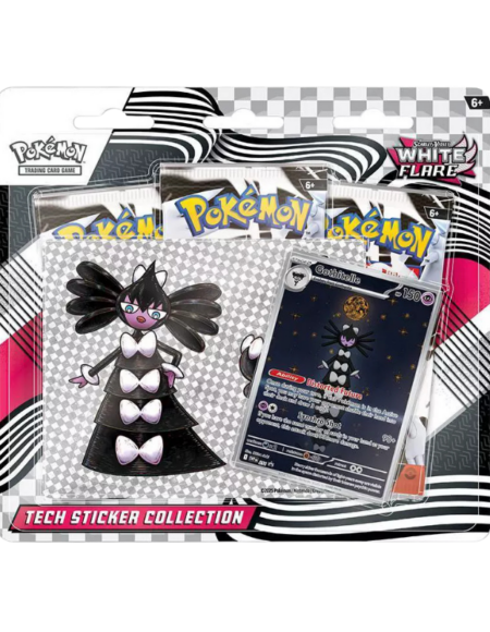 Pokémon Trading Card Game: Scarlet & Violet - White Flare Tech Sticker Collection