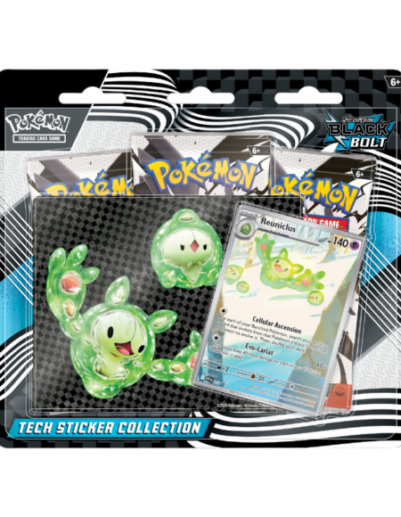 Pokémon Trading Card Game: Scarlet & Violet - Blac Bolt Tech Sticker Collection