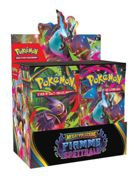 Box Pokemon Mega Evoluzione - Fiamme Spettrali (36 buste) ITA