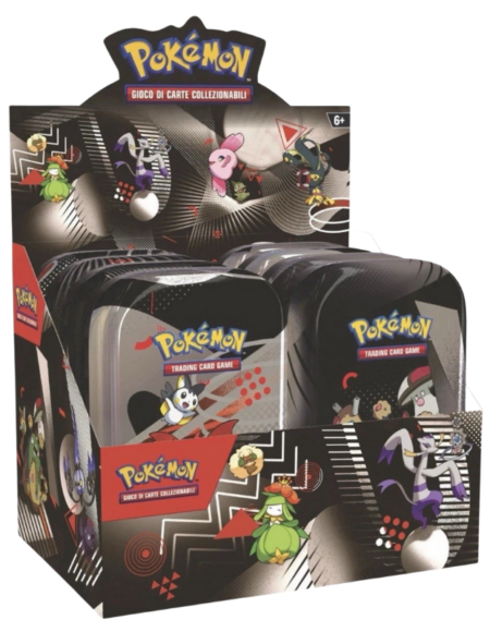 Mini Tin da Collezione Luce Nera e Fuoco Bianco – Set 8 Artwork (ITA)