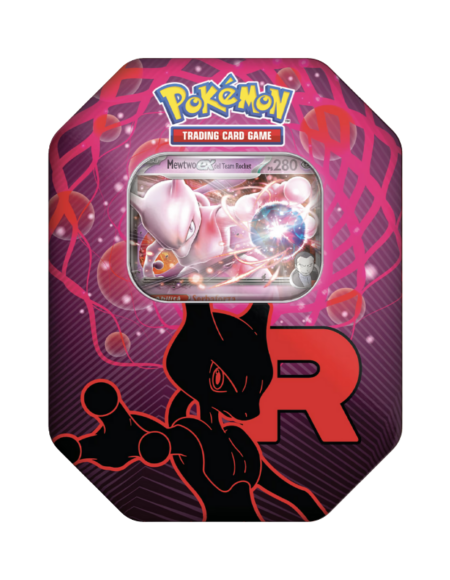 Pokemon Tin da Collezione - Team Rocket 2025 - Mewtwo EX - ITA