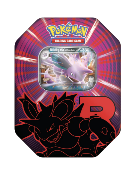 Pokemon Tin da Collezione - Team Rocket 2025 - Nidoking EX - ITA