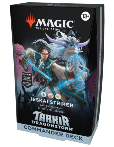 Tarkir: Dragonstorm Commander Deck Box (5 Mazzi) ENG - Back