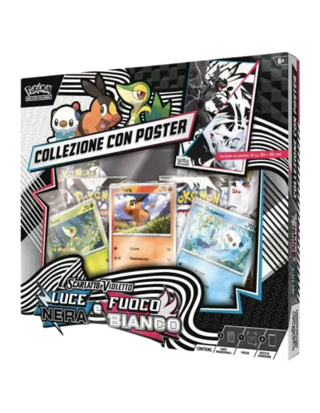 Pokemon Collezione con Poster Unima - ITA