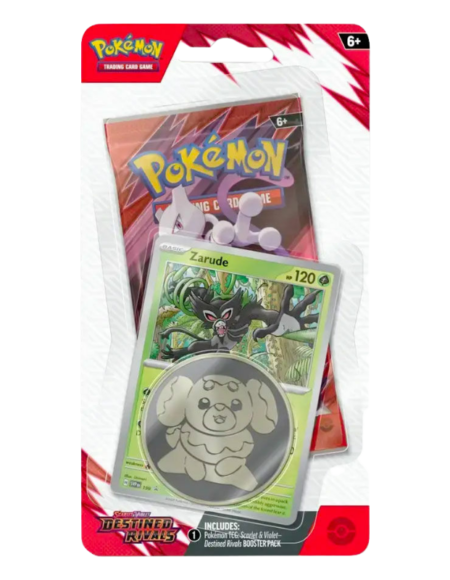 Scarlet & Violet: Destined Rivals - Checklane Blister - Zarude (ENG)