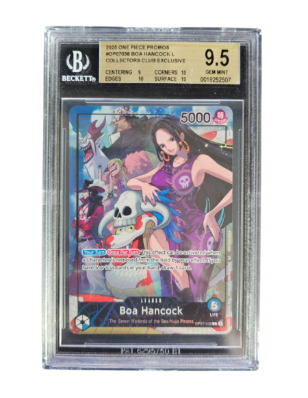 Boa Hancock L/(Collectors Club Exclusive) BGS 9,5 GEM MINT