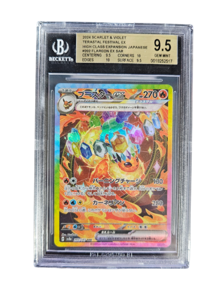 Flareon ex SAR BGS 9,5 GEM MINT
