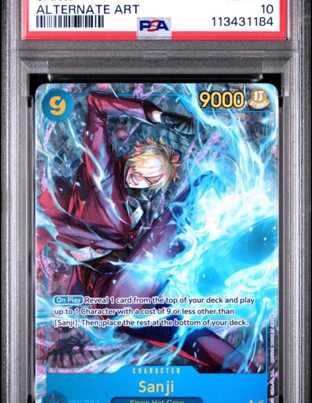 #119 SANJI PSA 10
