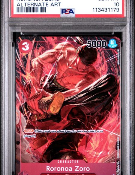 #025 RORONOA ZORO PSA 10