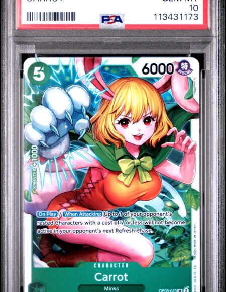#023 CARROT PSA 10